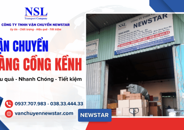 Giải pháp vận chuyển hàng cồng kềnh hiệu quả tại Vận Chuyển Newstar