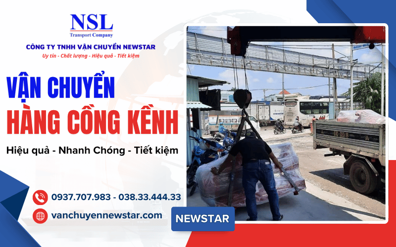 vận chuyển hàng hóa cồng kềnh