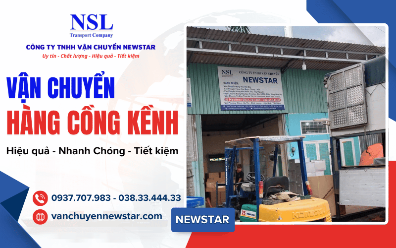 vận chuyển hàng hóa cồng kềnh